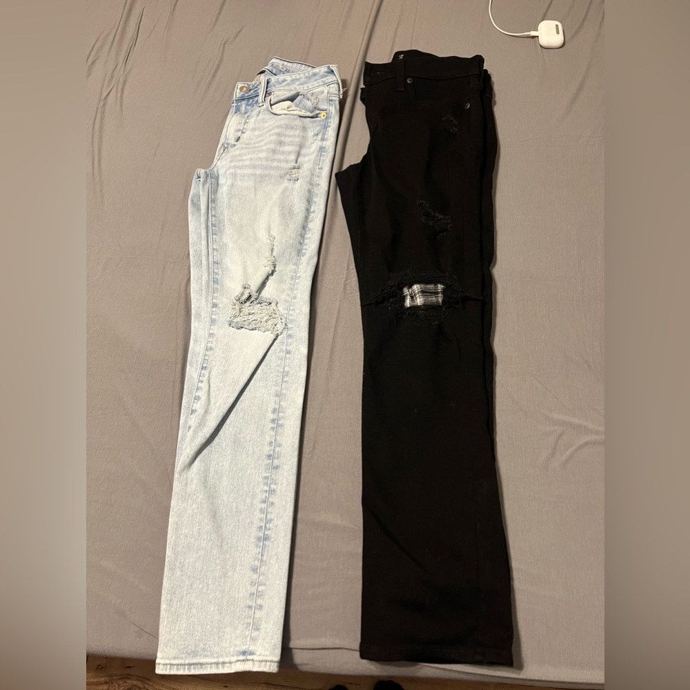 American eagle and Hollister jeans